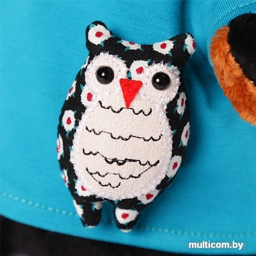 Мягкая игрушка Basik&Ko Ваксон в футболке с совой Vaks25-011