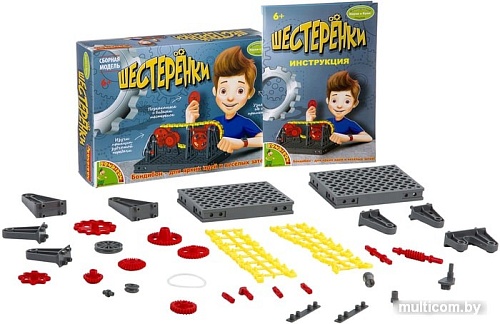 Набор для опытов Bondibon Науки с Буки Шестерёнки ВВ2752