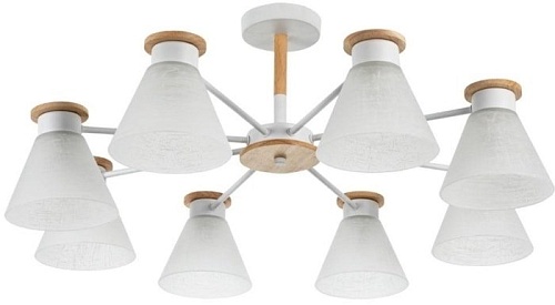 Люстра средней высоты Arte Lamp Tyler A1031PL-8WH