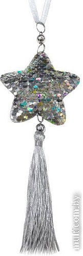 Елочная игрушка Феникс-Презент Радужная звезда 86881