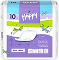 Пеленка одноразовая Happy Classic 60x60 (10 шт)