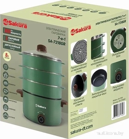 Пароварка Sakura SA-7218GR