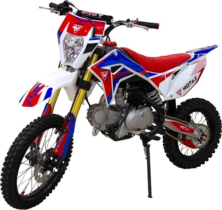 Мотоцикл Motax MX 125 17/14 (черный/белый/красный)