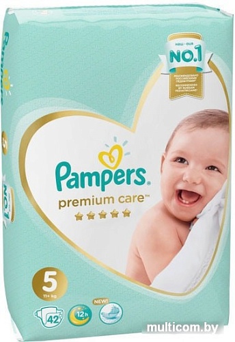 Подгузники Pampers Premium Care 5 Junior (42 шт)