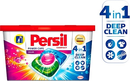 Капсулы для стирки Persil Power Caps 4 в 1 Color (42 шт)