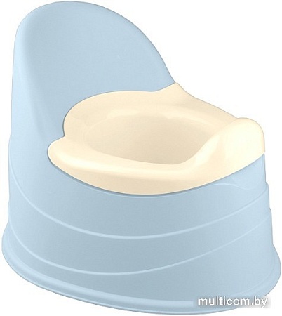 Детский горшок Пластишка Музыкальный 431300331 (светло-голубой)