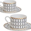 Чашка с блюдцем Mandarin Decor Версаль DS14F14306-250-2W