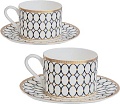 Чашка с блюдцем Mandarin Decor Версаль DS14F14306-250-2W