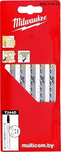 Набор оснастки Milwaukee 4932311633 (5 предметов)