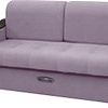 Диван Сириус Лидер-3 НПБ 185x110 (Eva 13 велюр светло-фиолетовый)