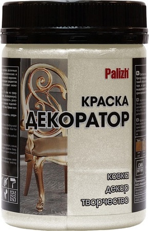 Краска Palizh Декоратор (лунный жемчуг, 0.25 кг)