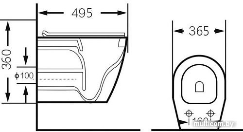 Унитаз Grossman GR-4459S