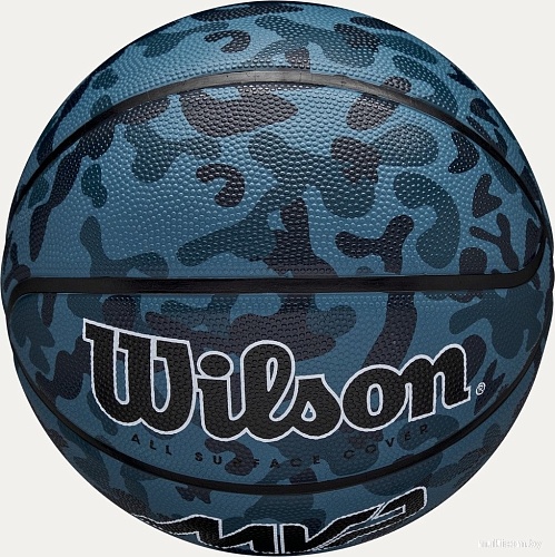 Баскетбольный мяч Wilson MVP Camo Blue WZ3018702XB7 (7 размер)