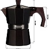 Гейзерная кофеварка Regent Linea Moka 93-MO-01-120