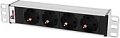 Блок розеток ЦМО R-10-4S-220-Z (4 розетки, без шнура питания)