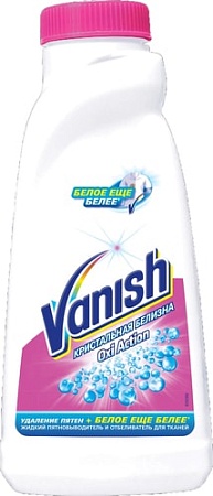 Пятновыводитель Vanish Oxi Action Кристальная белизна 450 мл