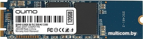 SSD QUMO Novation 3D TLC 120GB Q3DT-120GMCY-M2
