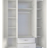 Шкаф распашной Anrex Romano 4D2S (белый)
