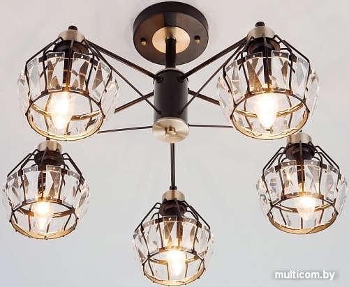 Люстра Евросвет 70075/5 (черный)