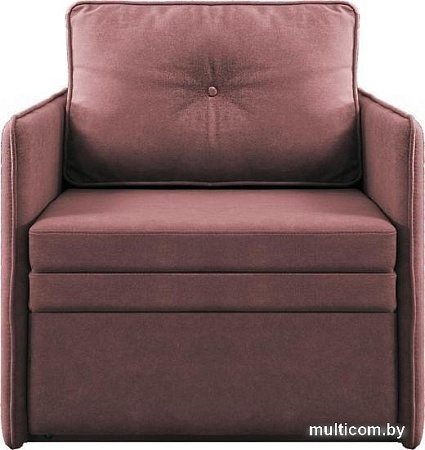 Кресло-кровать Brioli Пино О (рогожка, J10 сиреневый)