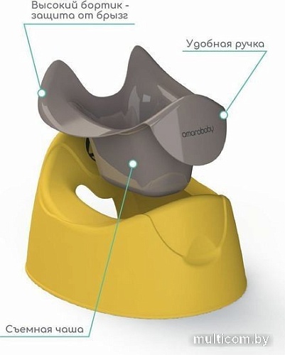 Детский горшок Amarobaby Bonny AB221104B/04 (желтый)