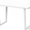 Кухонный стол Millwood Лофт Уэльс Л 160x80x75 (36 мм, белый/металл белый)