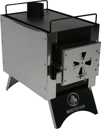 Печка-щепочница Сибтермо Сибирка 00410204 (средняя, нержавеющая сталь)