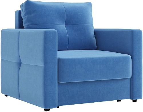 Кресло-кровать Mio Tesoro Эрик (Velutto 72, голубой)