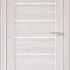 Межкомнатная дверь Юни Бона 01 60x200 (лиственица сибиу/стекло белое)