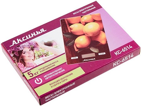 Кухонные весы Аксинья КС-6514