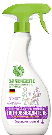 Пятновыводитель Synergetic для предварительной обработки пятен 0.5 л