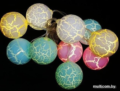 Новогодняя гирлянда SHLights Шарики ILD-16WW-MSH (2.2 м)