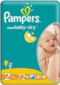 Подгузники Pampers New Baby-Dry 2 Mini (144 шт)