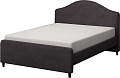 Кровать Sonit Dana 160x200 шенилл Eclipse (07 светло-серый)