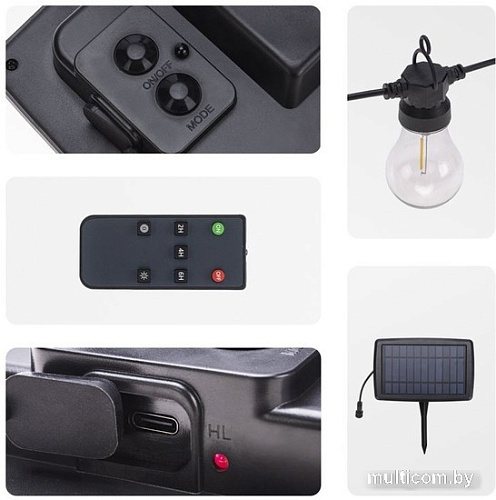 Садовая гирлянда Rexant Канэри 602-2421