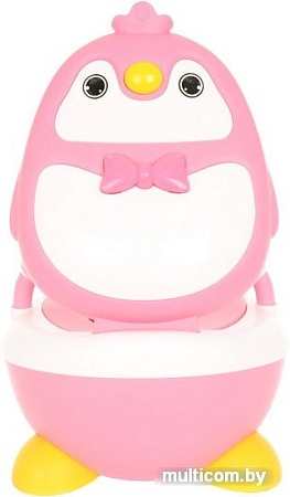 Детский горшок Pituso Пингвиненок FG3314 (розовый)