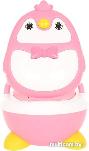 Детский горшок Pituso Пингвиненок FG3314 (розовый)