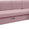 Сириус Лидер-13 с оттоманкой НПБ 330x165 (Eva 14 велюр темно-розовый)