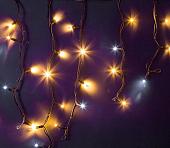 Гирлянда бахрома ULED ULED-LG-90-220V-(B-F-WW/WW)