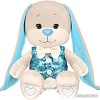 Классическая игрушка Jack&amp;Lin Зайчик в голубой жилетке и белых брюках JL-032102-25