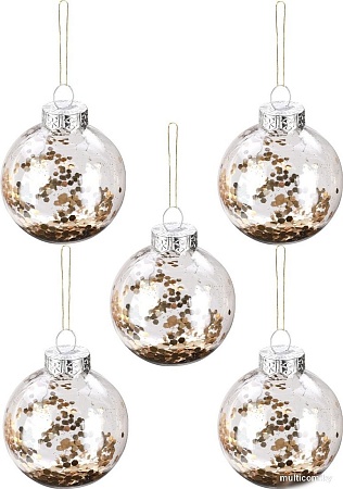 Miland Праздник в золотых оттенках НУ-4205 (30шт, 6см)