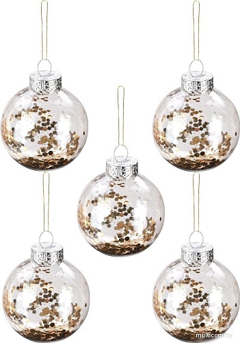 Miland Праздник в золотых оттенках НУ-4205 (30шт, 6см)