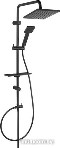 Душевая система Ferro Squerto Lux NP24-BL (черный)