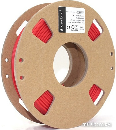 Пластик Gembird PLA 1.75 мм 200 г (красный)