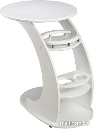 Приставной столик Мебелик Люкс (молочный дуб)