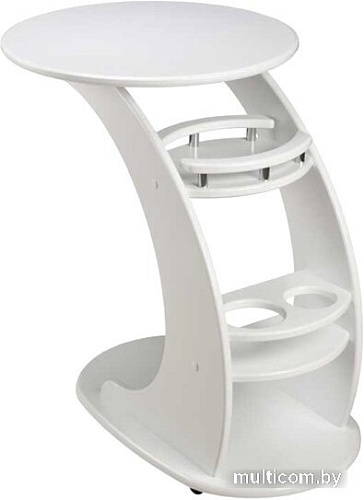 Приставной столик Мебелик Люкс (молочный дуб)