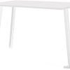 Кухонный стол Millwood Шанхай Л18 100x70 (белый/металл белый)