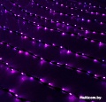 Световой дождь Luazon Led-400 контроллер (2x1.5 м, фиолетовый) [187297]