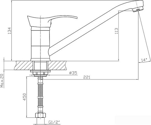 Смеситель Zollen Mainz [MA73410532]