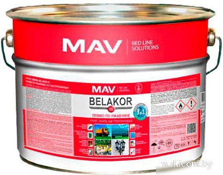 MAV Belakor-15 Ral 6029 10 л (майская зелень матовый)